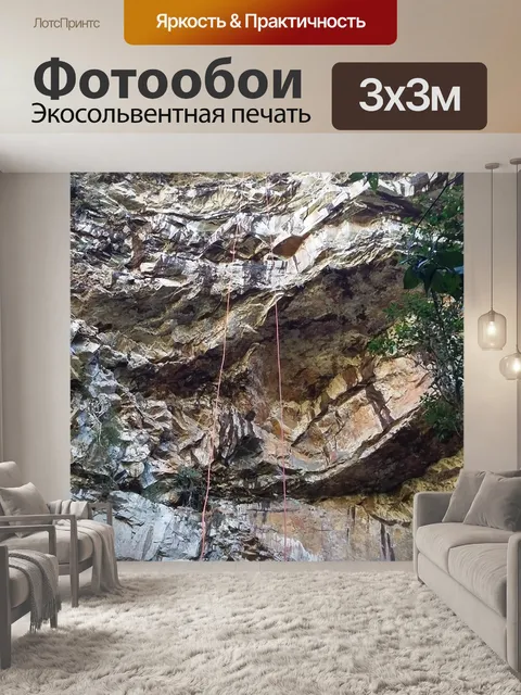 Фотообои Спуск по веревке