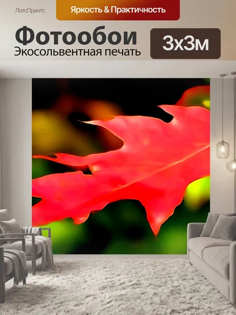 Фотообои Лист