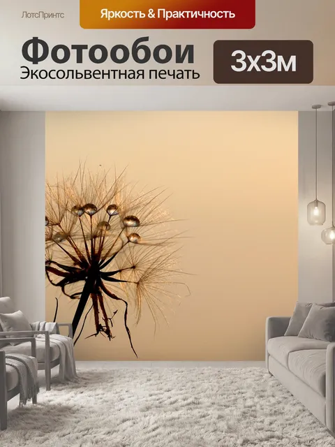 Фотообои Одуванчик
