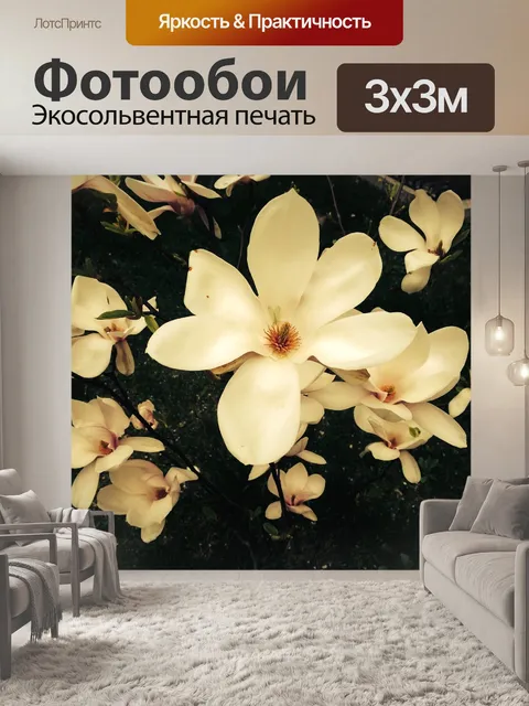Фотообои Цветы