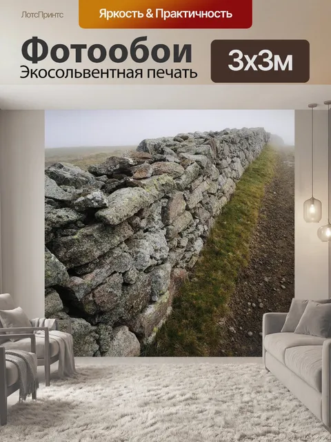 Фотообои Стена