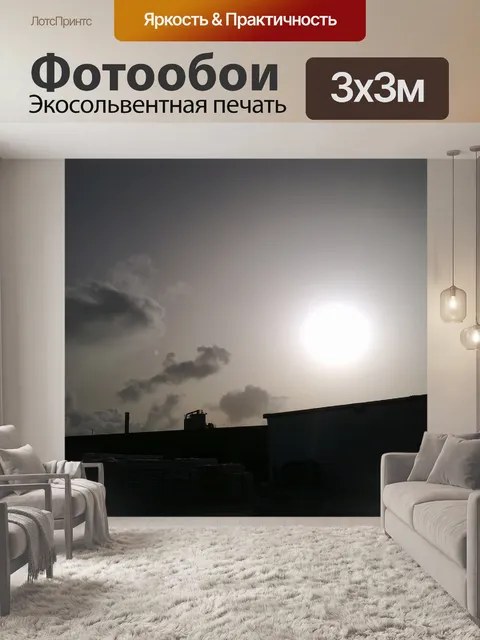 Фотообои Облако пепла