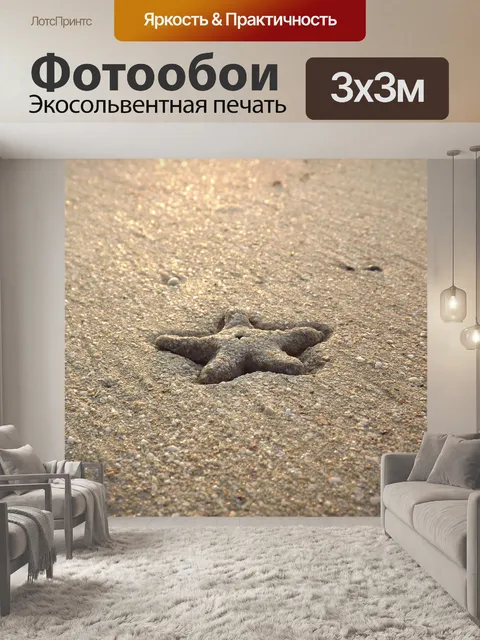 Фотообои Морская звезда