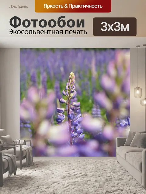Фотообои Люпин
