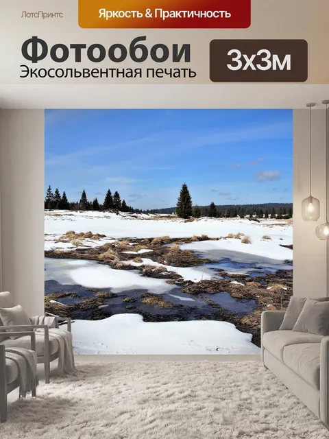 Фотообои Торфяное болото