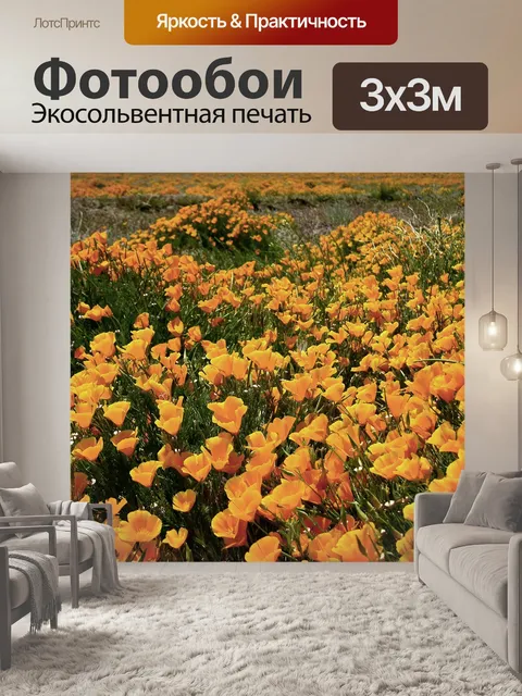 Фотообои Мак