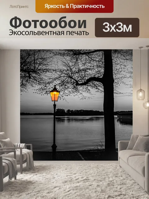 Фотообои Черно-белый