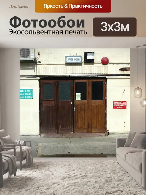 Фотообои Дверь театра