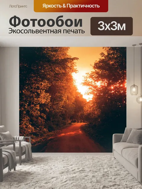 Фотообои тропинка