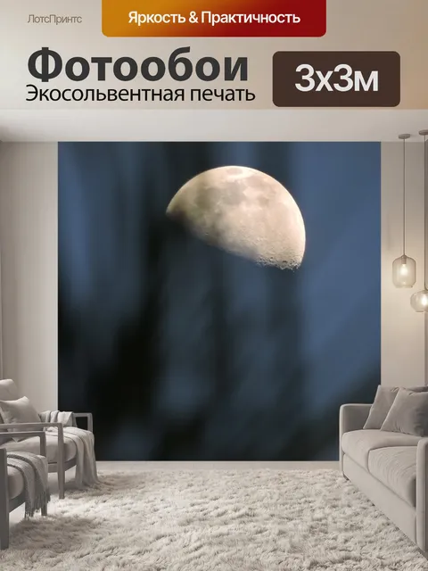 Фотообои Луна