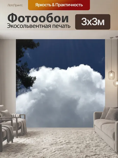 Фотообои Белое облако