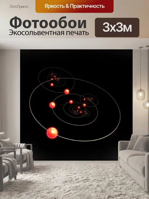 Фотообои солнечная система