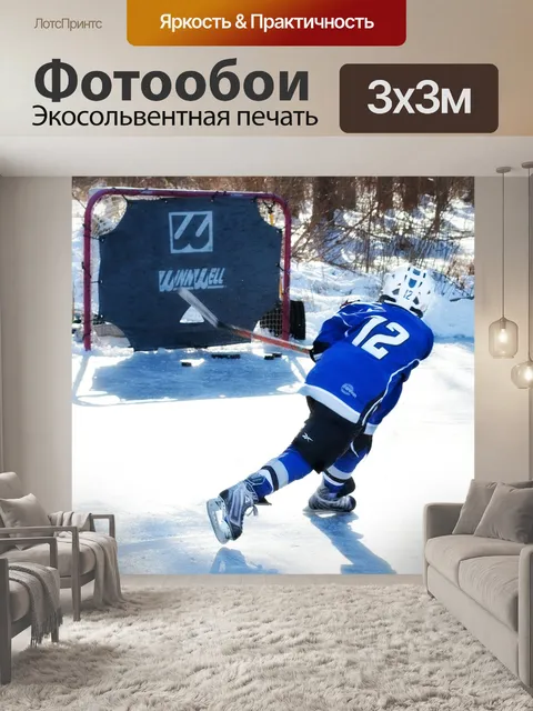 Фотообои Хоккей на льду
