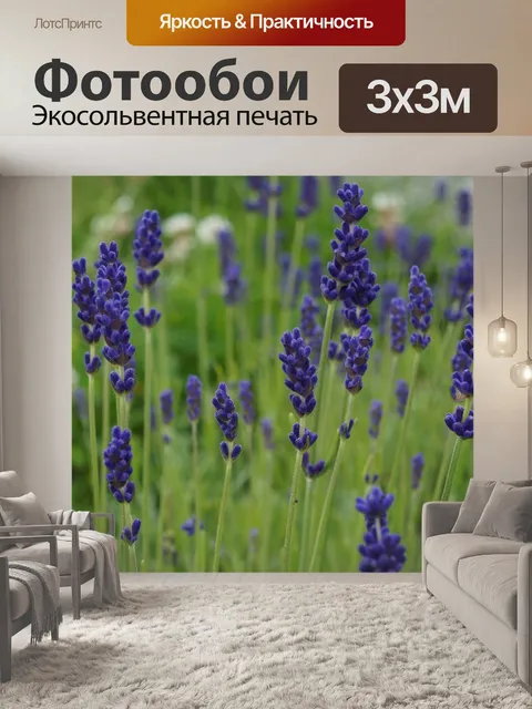 Фотообои Лаванда