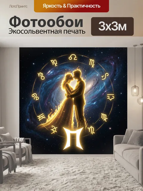 Фотообои Пара под знаком Близнецов