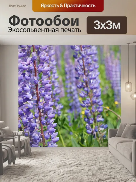 Фотообои Люпин