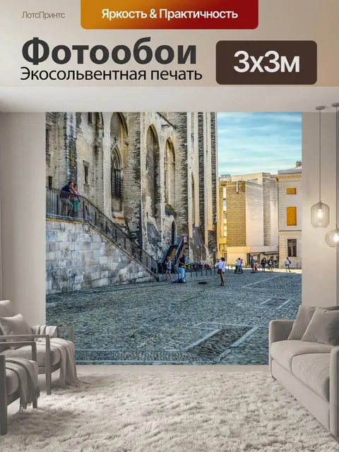 Фотообои Уличный музыкант в Авиньоне