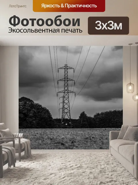 Фотообои Высокое напряжение