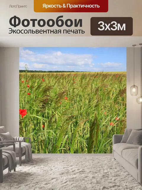 Фотообои Пшеница
