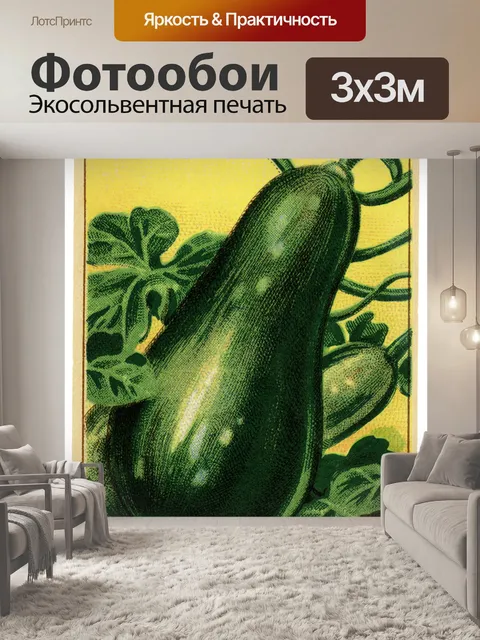 Фотообои Пакет семян урожая овощей
