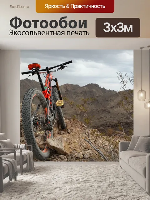 Фотообои Кататься на велосипеде
