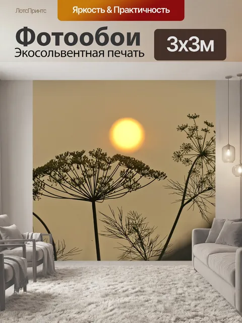 Фотообои Солнце
