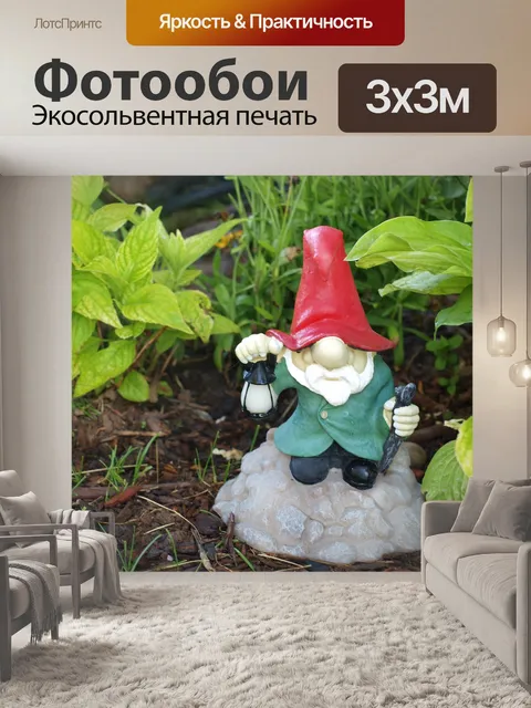 Фотообои Garden Gnome