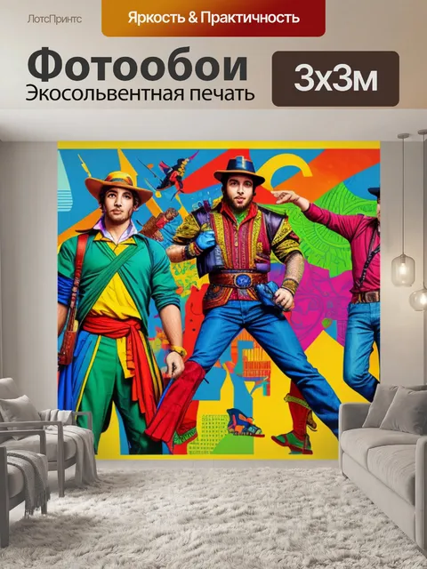 Фотообои с парнями