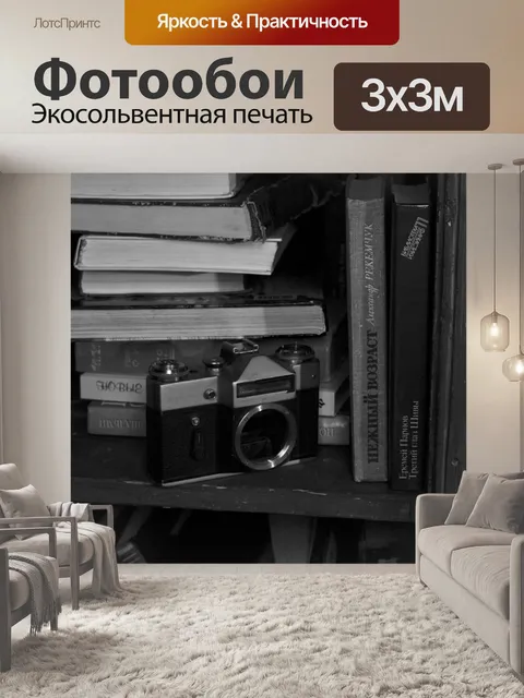 Фотообои камера