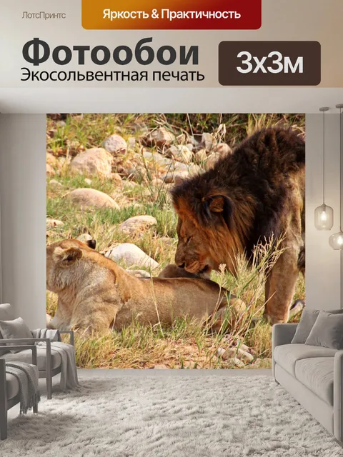 Фотообои Лев