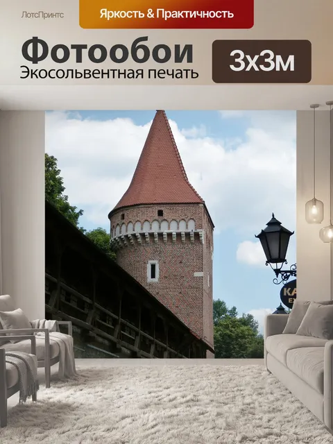 Фотообои Городская стена
