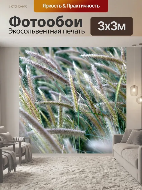 Фотообои Полевые цветы