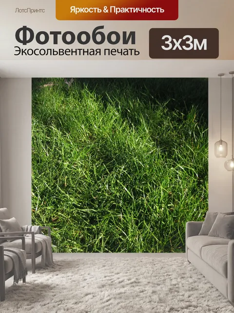 Фотообои Газон
