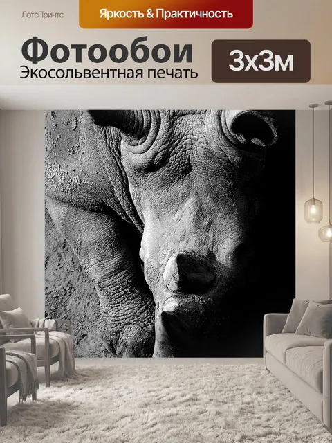 Фотообои Черно белое изображение