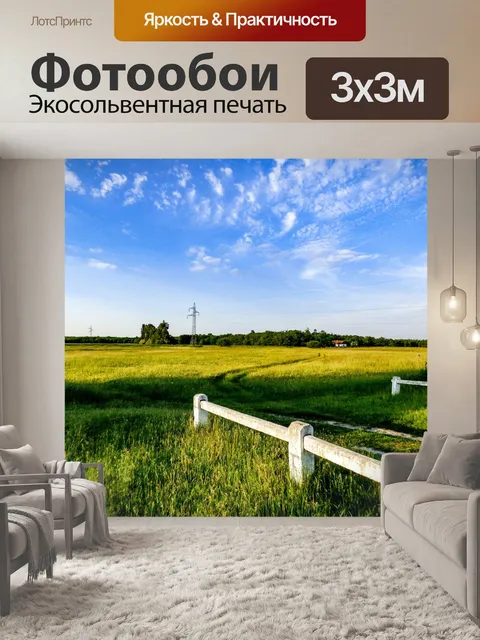 Фотообои Поле