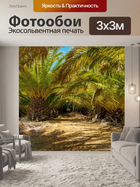Фотообои Под пальмами
