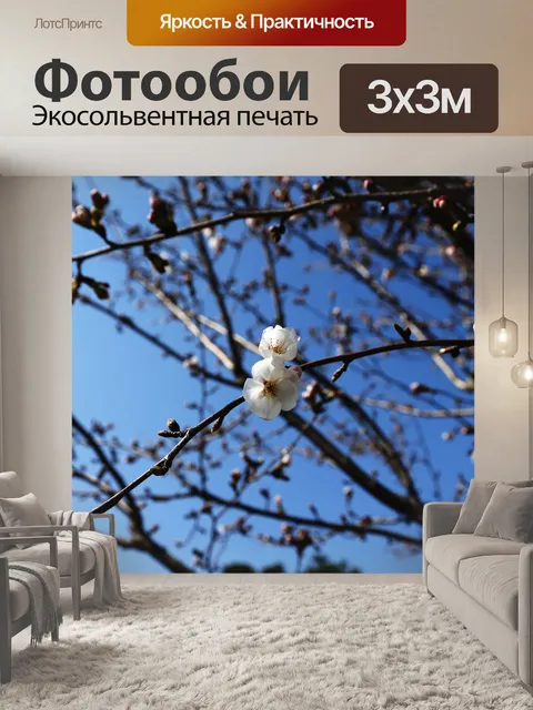 Фотообои Цветение