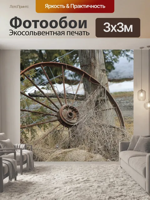 Фотообои Колесо
