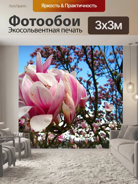 Фотообои Магнолия