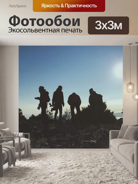 Фотообои На вершине холма