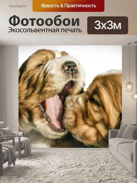 Фотообои Щенки