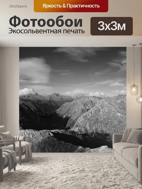 Фотообои Черное и белое