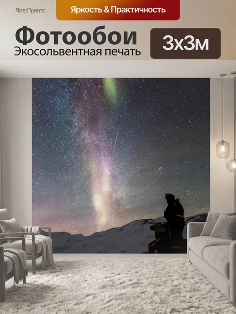 Фотообои Снегоход
