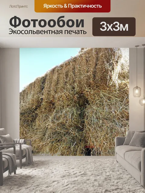 Фотообои Стог сена