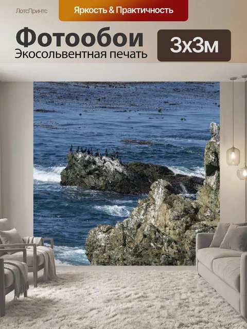 Фотообои птица рок