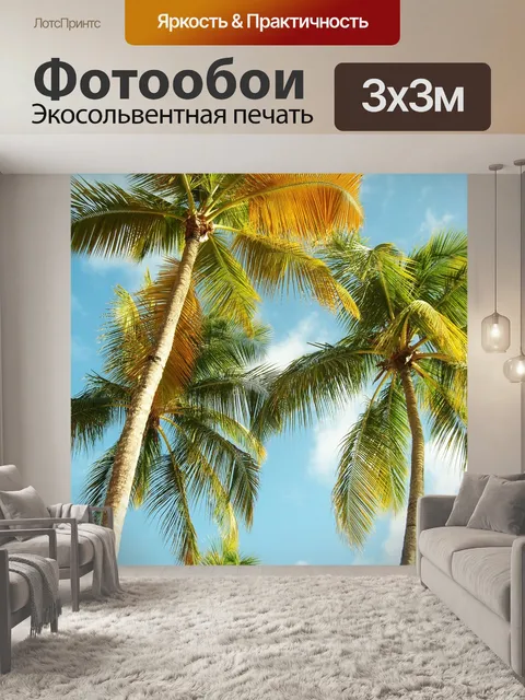Фотообои Пальмовые деревья