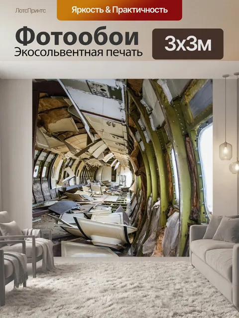 Фотообои Авиакатастрофа