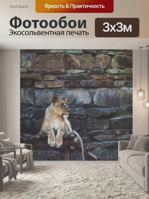 Фотообои Лев