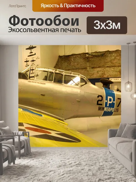 Фотообои AT-6 SNJ "техасской" Navy Trai