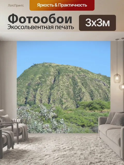 Фотообои Гаваи голова алмазов